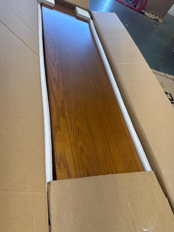 Photo 1 of *******BRAND NEW ITEM********* POVISON Mid-Century Modern TV Stand with Slatted Doors, Fully Assembled 78.74" Wood Media Console, TV Console with Tall-cast Metal Legs, Entertainment Center with Storage for Living Room