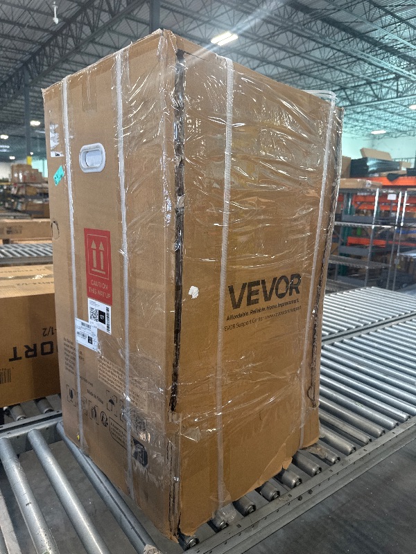 Photo 1 of  *********TURNS ON PERFECTLY******* VEVOR Commercial Ice Maker Machine, 130Lbs/24H with 33Lbs Storage, 45 Cubes per Cycle, Stainless Steel Freestanding & Under Counter Ice Maker with LED Display & Self-Cleaning, for Home Bar Restaurant