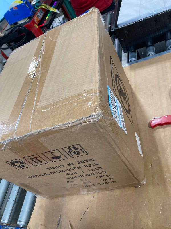 Photo 1 of 1.2 Cub Small Fireproof Safe for Home, Personal Fire Safe Box with Digital Keypad Key and Removable Shelf, Small Security Box for Money Firearm Medicine Valuables