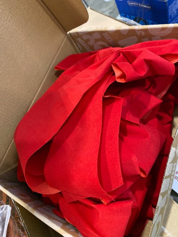 View 3 of *USED*
JOYIN 12 Pack Christmas Red Velvet Bows, 13" Long by 9" Wide Decorative Christmas Bows for Wreath Garland Tree Decor, Indoor Outdoor Holiday Decorations