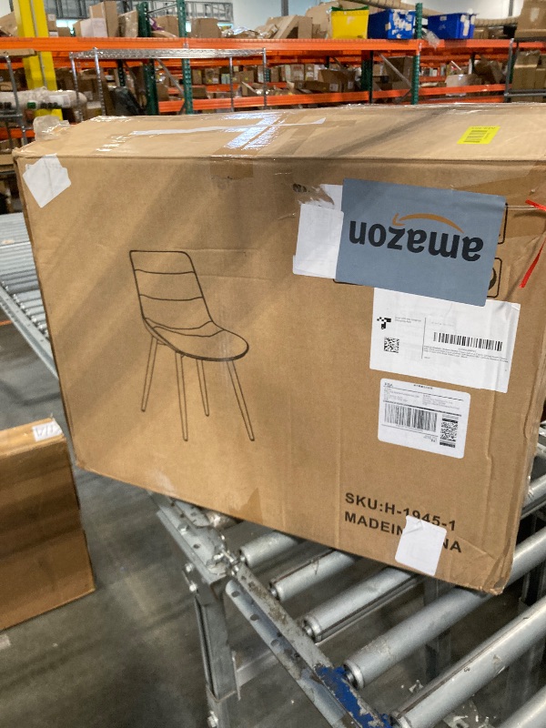 Photo 1 of 
**ASSEMBLY INSTRUCTIONS INCLUDED**
Kidol & Shellder Black Dining Chairs Set of 2 Modern Kitchen Chairs with Back Armless Accent Chairs for Living Room Upholstered Faux Leather Chair Mid Century Comfy Side Chair with Metal Legs

