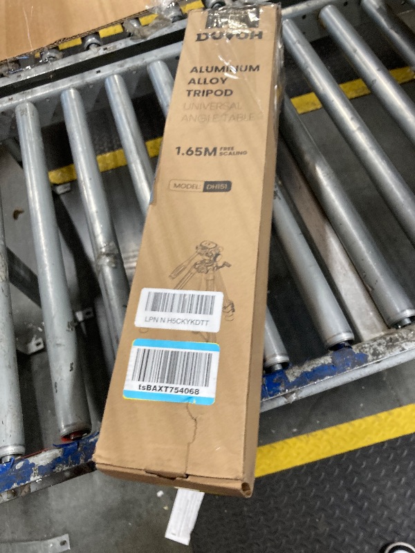 Photo 1 of ***MISSING PART*** DOVOH Heavy Duty Tripod for Laser Level, Adjustable Height for Camera with Bubble Level 1/4"-20 Screw Mount, DH151