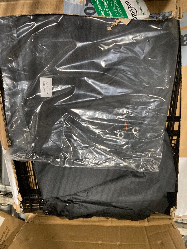 Photo 1 of **UNTESTED**
VEVOR Foldable Metal Dog Exercise Pen, Pet Playpen Dog Fence for Camping with Top Cover and Bottom Pad, 24" H 8 Panels, Puppy Crate Kennel Indoor Outdoor for Medium Dogs, Both for Home&Yard`