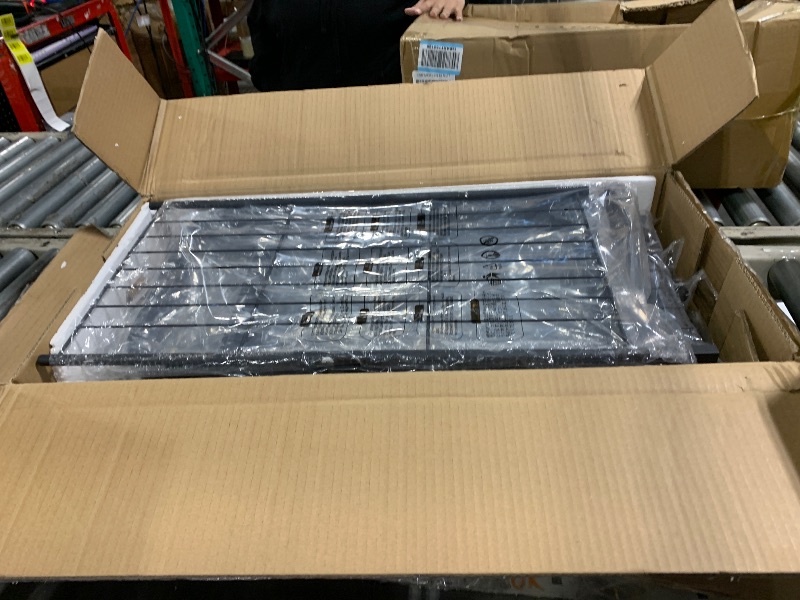 Photo 1 of **USED - MISSING PARTS UNKNOWN**
VASAGLE Coat Rack, Hall Tree with Shoe Bench for Entryway, Entryway Bench with Coat Rack, 4-in-1, with 9 Removable Hooks, a Hanging Rod, 13.3 x 28.3 x 72.1 Inches, Charcoal Gray and Black UHSR040B04