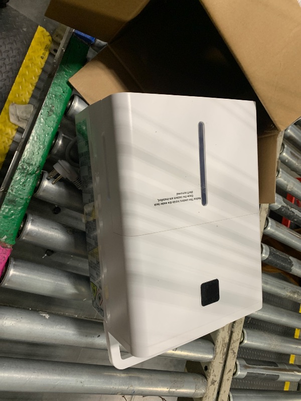 Photo 1 of **MINOR DAMAGE - USED**
DEVERSE Max 25 Pints Dehumidifier for Home/Bedroom/Basement, 1500 Sq.Ft Coverage, with Drain Hose, Smart Humidity Control & Large Tank