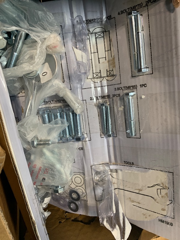 Photo 1 of ** USED MISSING PARTS*** Dripex Leg Press Machine, Leg Press Machines for Home Gym, Professional Leg Press Hack Squat Machine Combo with 4 Weight Plate Storage Holders for Full Lower Body Workout - Weight Plates Not Included