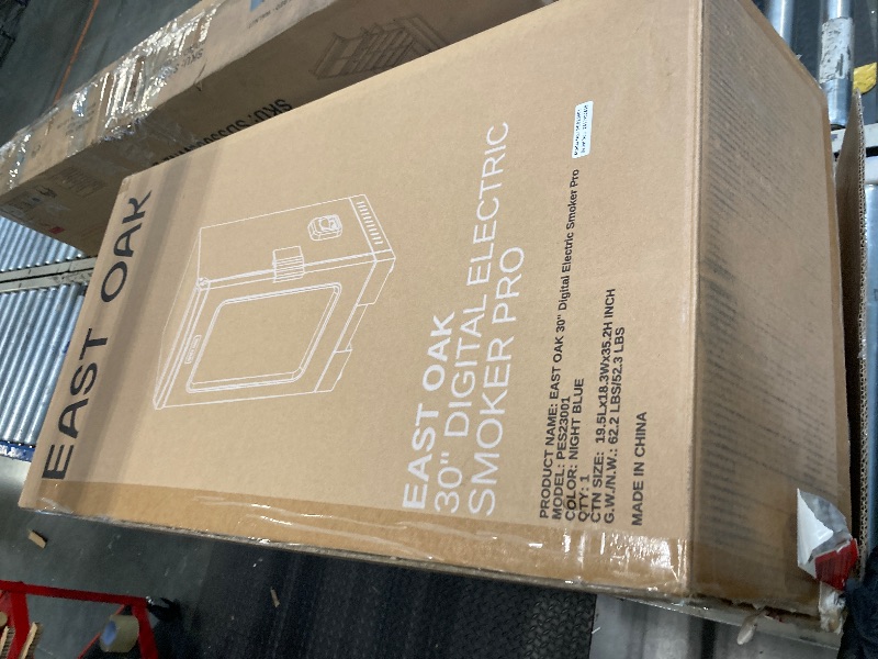 Photo 1 of ** NEW / DAMAGE MINOR *** EAST OAK 30" Electric Smoker for Outdoors | Built-in Meat Probe & Up to 6× Longer Smokes on a Single Load | Side Chip Loader for Uninterrupted Smoking | Bigger Batches with 725 sq in Cooking Area