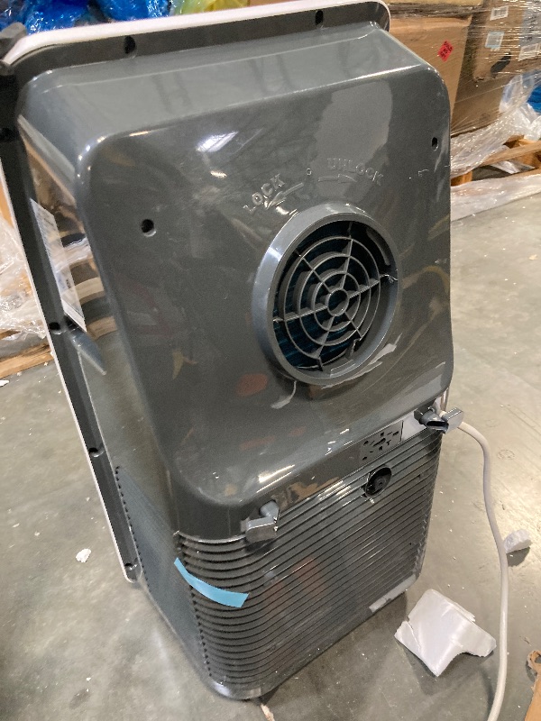 Photo 1 of ** USED/ MISSING PARTS ***  *** SereneLife Small Air Conditioner Portable 12,000 BTU with Built-in Dehumidifier - Portable AC unit for rooms up to 550 sq ft - Remote Control, Window Mount Exhaust Kit
