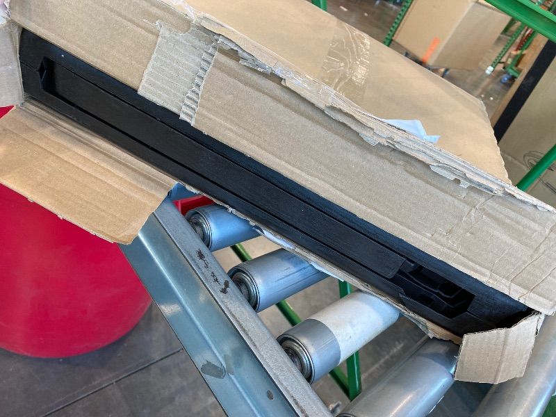 Photo 1 of **MINOR DAMAGE - USED**
Keter City Outdoor Plastic Storage Box Garden Furniture 57.8 x 44 x 54.8 cm - Brown