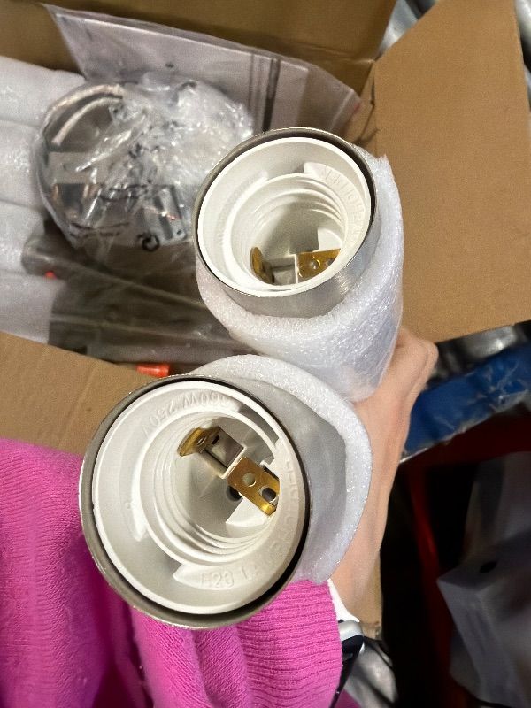 Photo 1 of ****LIGHT BULBS NOT INCLUDED*** Modern Sputnik Chandelier, 6-Light Ceiling Light Fixture, Bedroom Light Fixture, Sputnik Lights Fixture for Living Room, Dining Room, Kitchen, Office, Foyer, Hallway (Brushed Nickel) - E26 Base