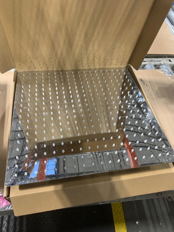 Photo 1 of ***SILVER*** KINLIV 16 inch Matte Black Large Rain Shower Head - All Metal 304 Stainless Steel, Full Body Rainfall Shower with 324 Silicone Nozzles - Waterfall Bathroom Square Showerheads, Ceiling Mounted