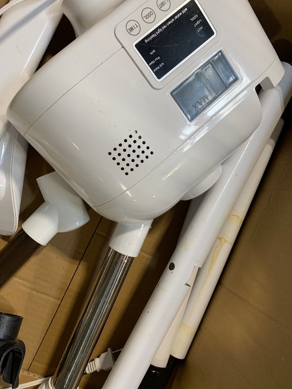 Photo 1 of ***MISSING PARTS UNKNOWN*** TASALON Steamer on Wheels for Professional Skin Rejuvenation, Facial Steamer Kit for Home, Spa, Clinic - Warm Mist, Ozone Face Humidifier - Pore Opener and Cleanser-Black