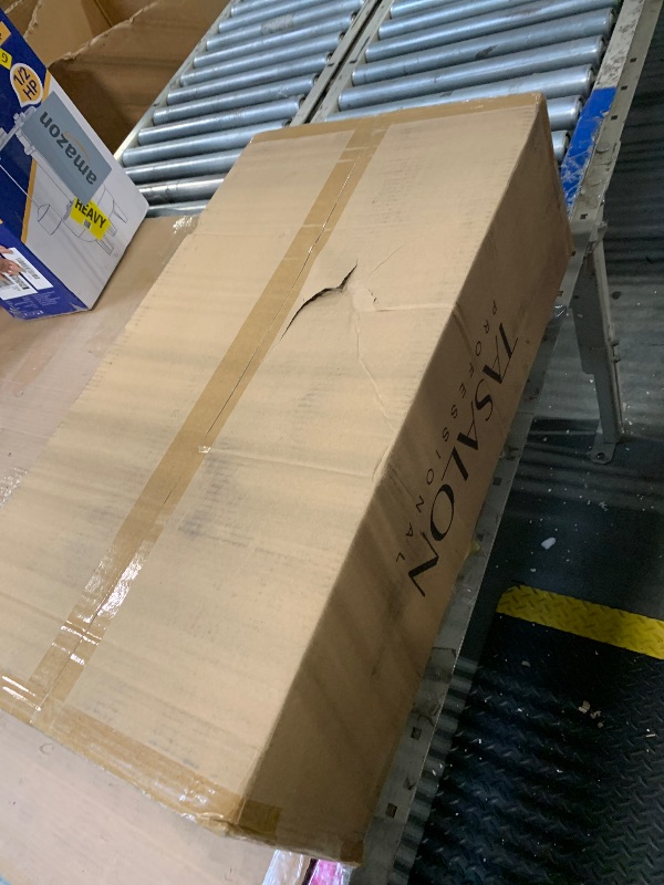 Photo 1 of ***MISSING PARTS UNKNOWN*** TASALON Steamer on Wheels for Professional Skin Rejuvenation, Facial Steamer Kit for Home, Spa, Clinic - Warm Mist, Ozone Face Humidifier - Pore Opener and Cleanser-Black