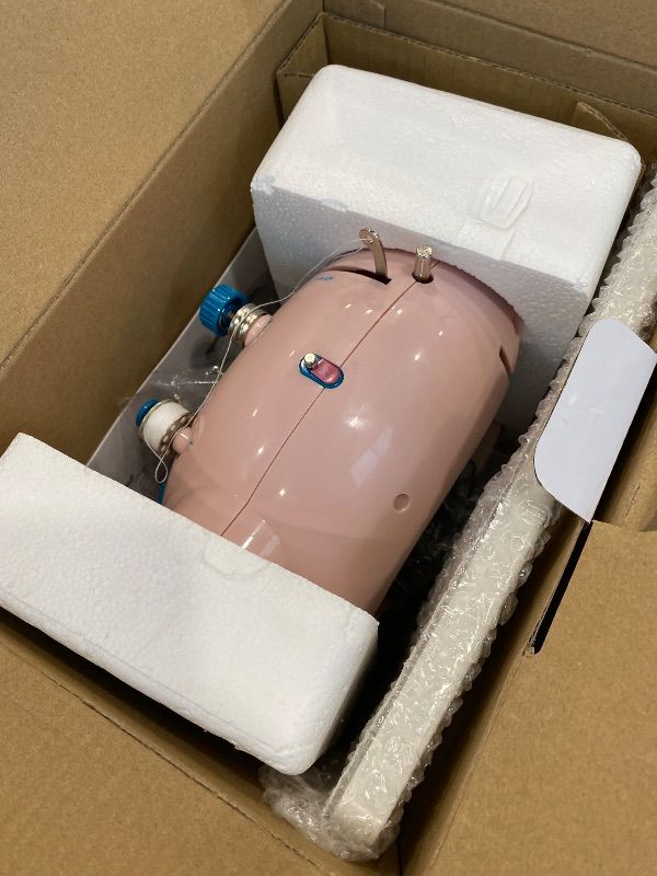 Photo 1 of *MISSING PARTS*
Magicfly Mini Sewing Machine with Extension Table, Dual Speed Portable Sewing Machine for Beginners with Light, Sewing Kit for Household Use, Pink