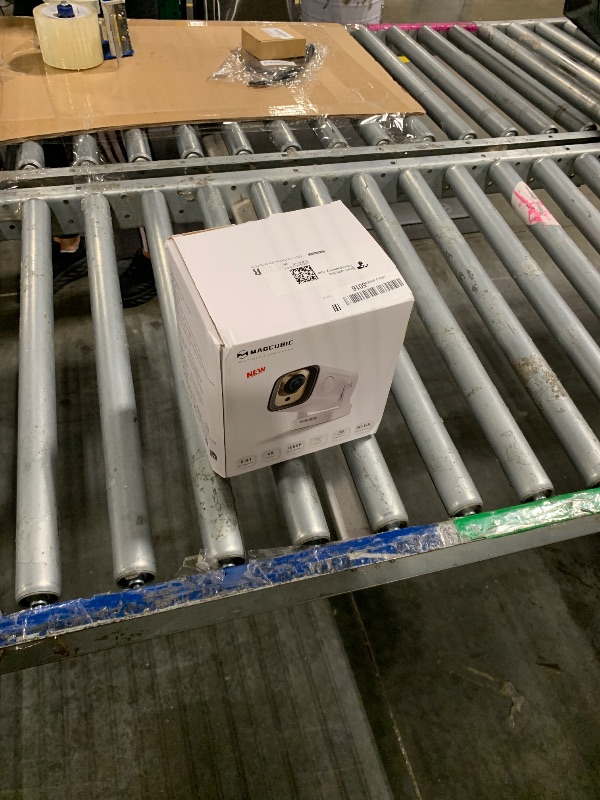 Photo 1 of ?Auto Focus&1080P?Magcubic Mini Smart Projector with 4K Support, Portable Projector with Wifi and Bluetooth, 5W Speaker, Built in Apps, Voice Control, Outdoor Movie Projector