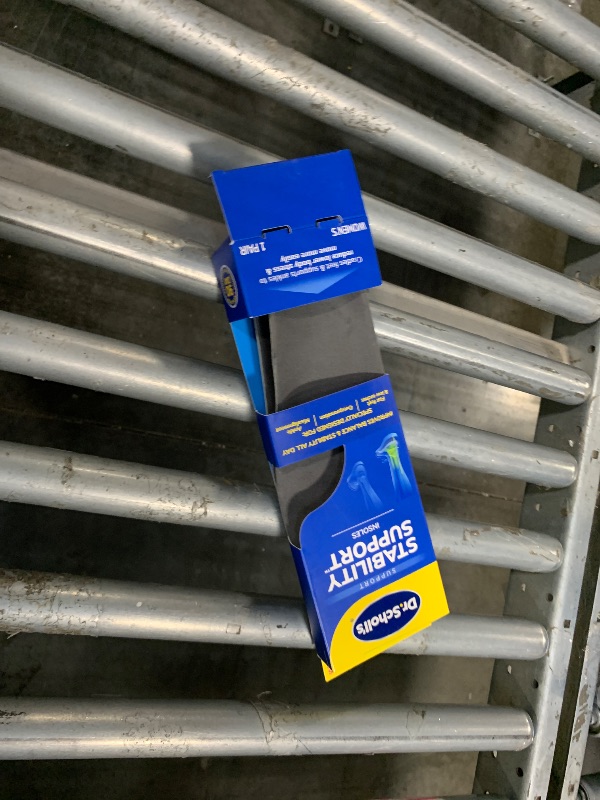 Photo 1 of ?Dr. Scholl's Stability Support Insoles, Flat Feet & Overpronation Low Arch Support, Improves Balance & Stability, Motion Control, Trim Inserts to Fit Shoes, Women's Size 6-10