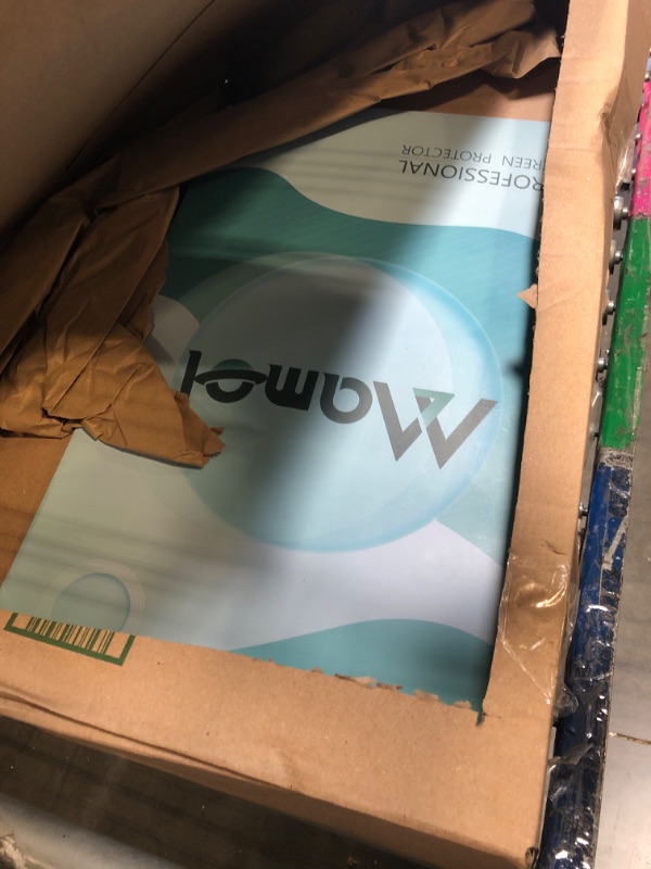 Photo 1 of [2 Pack] 24 Inch Computer Privacy Screen for 16:9 Aspect Ratio Widescreen Monitor, Eye Protection Anti Glare Blue Light Computer Monitor Privacy Filter, Removable Anti-Scratch 24in Protector Film