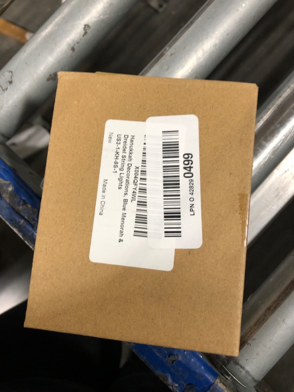 Photo 1 of [Timer] 6.5 Ft 20 LED Hanukkah Decorations Menorah Dreidel String Lights, Chanukah Decorations Battery Operated Hanukkah Blue Fairy Lights for Jewish Jews Synagogue Judaism Bedroom Home Party Indoor