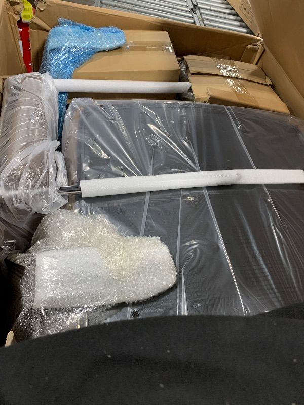 Photo 1 of **SEE CLERK NOTES**Efomao Big and Tall Office Chair with Footrest – High Back Computer Chair with Adjustable Armrests?Executive Office Chair with Wide Seat, Modern Desk Chair for Home Office, Gaming, or Study, Brown***USED***