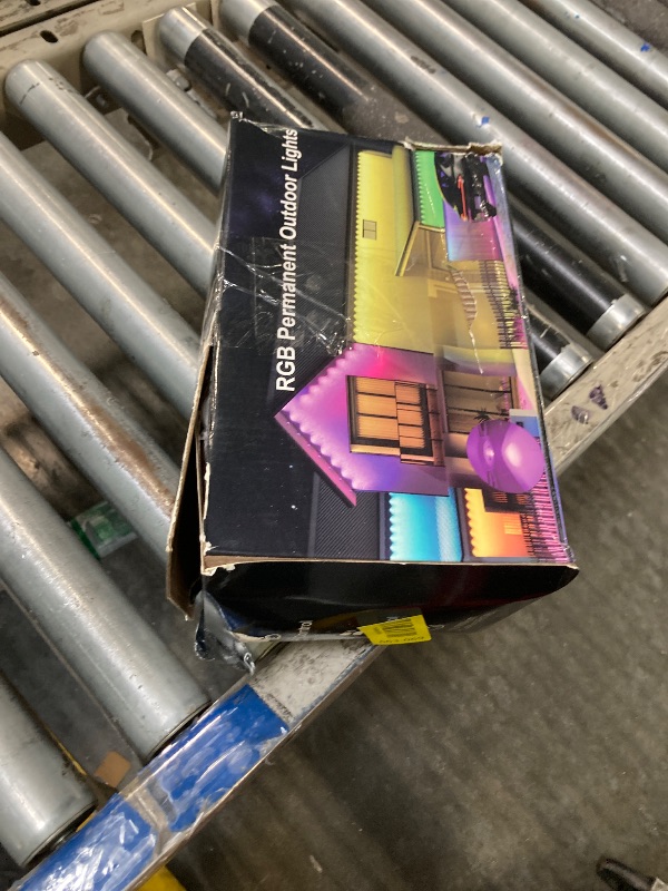 Photo 1 of ***see clerk notes*** Nexillumi Permanent Outdoor Lights for House, 200ft Smart RGB LED Lights Outside with 16 Million DIY Colors, IP67 Waterproof Eternity Eaves Lighting for Christmas Halloween Holiday Daily Decorations