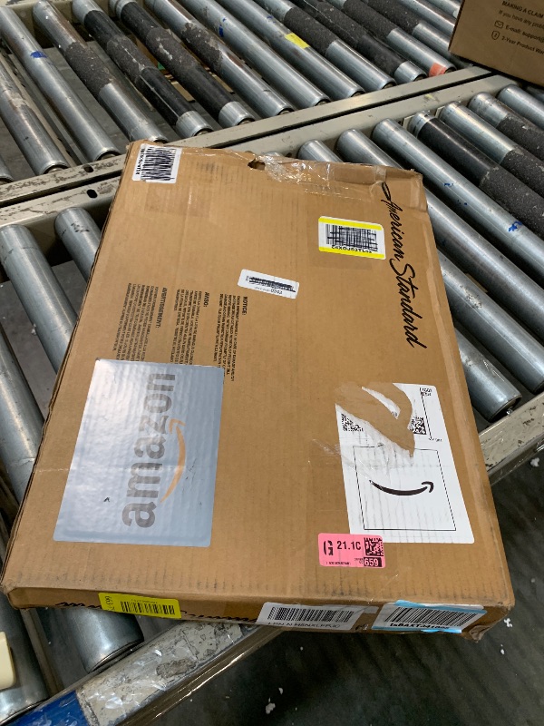 Photo 1 of **MISSING HARDWARE** American Standard 5503A00B.020 Slow Elongated Closed Front Toilet Seat, White