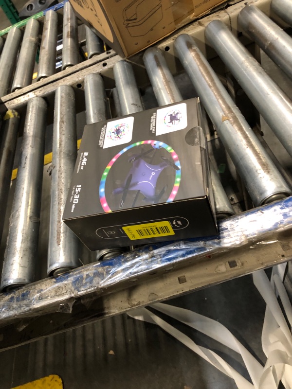 Photo 1 of ***MISSING PIECES*** ***READ CLERK NOTES*** Mini Drone for Kids, Small Beginners Small RC Drone Quadcopter Drones, 2.4G Remote Control Toy with LED Lights, One Key Take Off/Landing, 360° Spinning, 90 Degree Circle Flight Gifts for Boy Girl