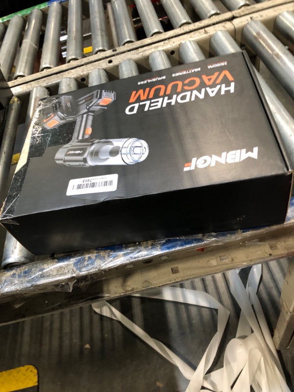 Photo 1 of ** missing battery chargerMBNGF Car Vacuum Portable Cordless,35000PA High Power Suction & Blower, Cordless Handheld Vacuum Cleaner for Car, Home, Office, Pet?Dazzling Black?