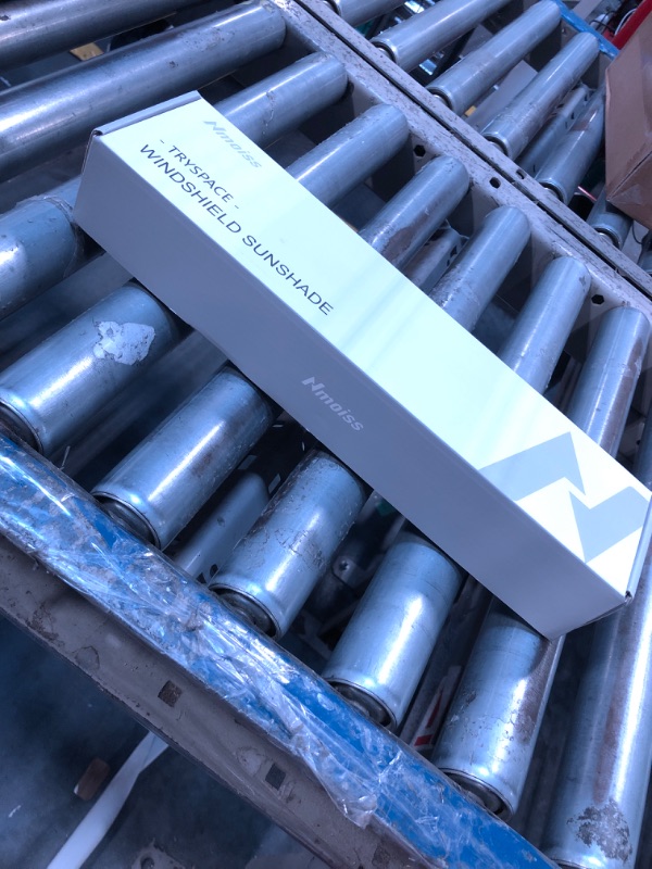 Photo 1 of [2025 Upgrade] Nmoiss Windshield Sun Shade Umbrella - [Vinyl Coating Heat Shield] Protect Car from Sun Rays & Heat Damage Keep Cool and Protect Interior, Spring Structure Edge Medium 56" L x 31" W