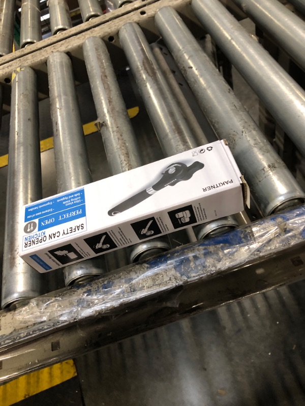 Photo 1 of **UNTESTED**
PAKITNER- Safe Cut Can Opener, Smooth Edge Can Opener - Handheld Easy Turn Knob, Manual Can Opener, Ergonomic Smooth Edge, Food Grade Stainless Steel Cutting Tool for Kitchen & Restaurant