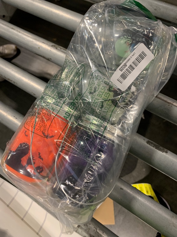 Photo 1 of **SUBJECT TO BREAKING** **NO BOX** Halloween Craft Kit for Kids, 4 pcs Glass Mason Jar with Accessories for DIY Lantern Jar, Halloween Art & Craft Party Supplies for Classroom,Art and Craft Party Supplies for Kids