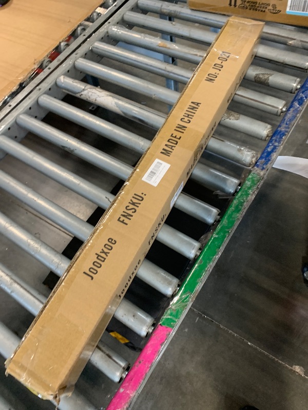 Photo 1 of 1Inch Single Curtain Rods, Decorative Drapery Rods Adjustable 28-48IN Length, With Horn Finials, Wall Mount and Ceiling Mount, Warm Gold