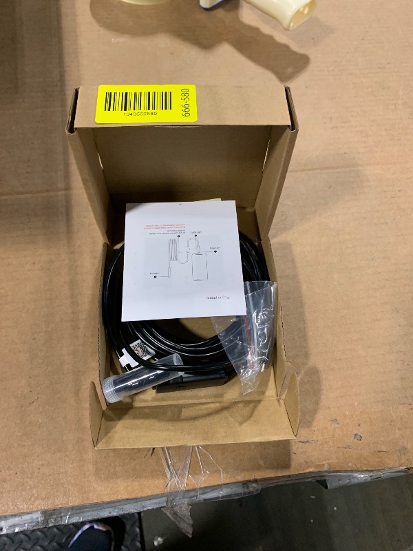 Photo 1 of [Dual-Lens] Endoscope Camera with Light, 1920P HD Borescope with 8+1 Adjustable LED Lights, IP67 Waterproof 16.5FT Semi-Rigid Snake Cord Inspection Camera for iPhone, iPad and Android Phone (Type C)