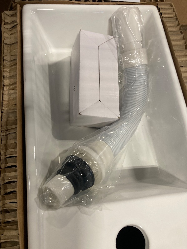 Photo 1 of ****SIMILAR**
BQDRTMZ Laundry Sink with Cabinet Freestanding Utility Sink 20" Bathroom Vanity with Sink & 360° Swivel Faucet Stainless Steel Laundry Room Sinks for Laundrys Room, Garage, Basement