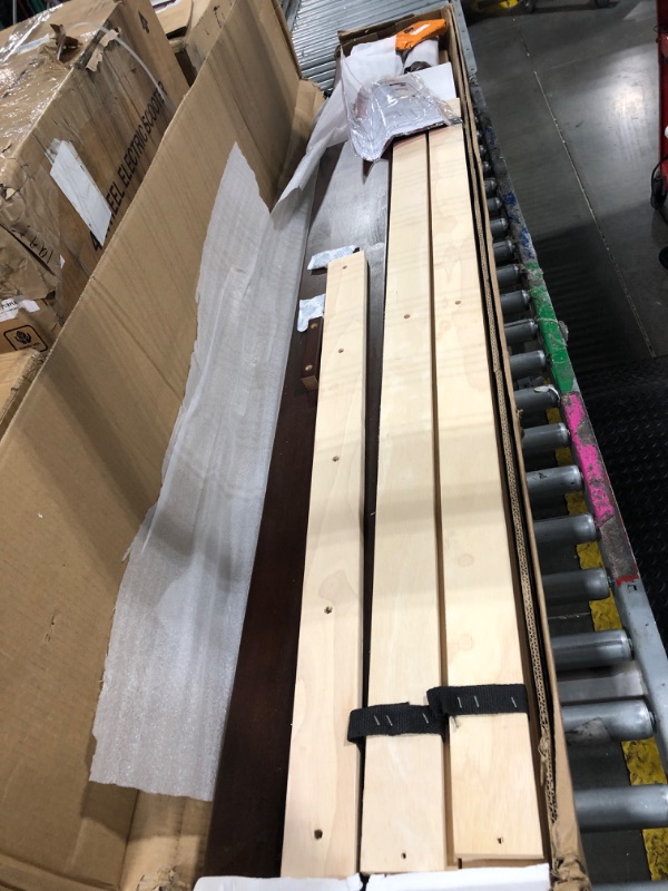 Photo 1 of ****STOCK PHOTO, ITEM/ COLOR MAY VARY****  AFI Furnishings Full Walnut Wood Murphy Bed Storage