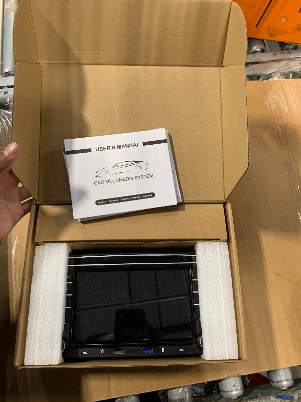 Photo 1 of [Upgrade] YZKONG Car Stereo Compatible for VW Passat Golf MK5 Jetta Caddy EOS Tiguan with Wireless Carplay Android Auto IPS Touch Screen Car Radio, AM/FM Radio, BT, Dual USB Port