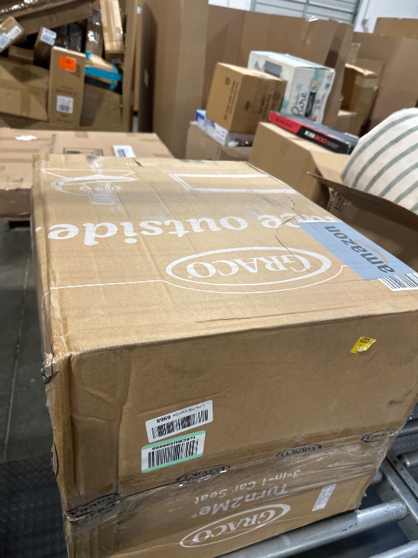 Photo 3 of Graco Turn2Me 3-in-1 Rotating Convertible Car Seat, Brighton, Rear-Facing Rotation, Forward-Facing Mode, Highback Booster Up to 100 lbs, Adjustable Headrest & Harness, Steel Reinforced Frame