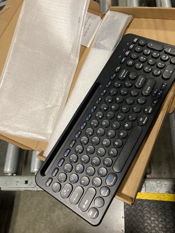 Photo 1 of BLACK COMPUTER KEYBOARD WITH MOUSE