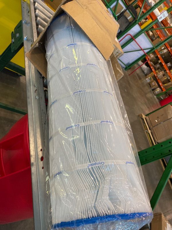 Photo 1 of **MINOR DAMAGE**
Cryspool® 09031 Compatible with Clean & Clear CCRP150, CC150, R173216, Posi-Clear PXCRP 150, PAP150, 59054300, 160317, 160355, 160352, C-9415, 150 Sq. Ft Pool Filter Cartridge, 1 Pack