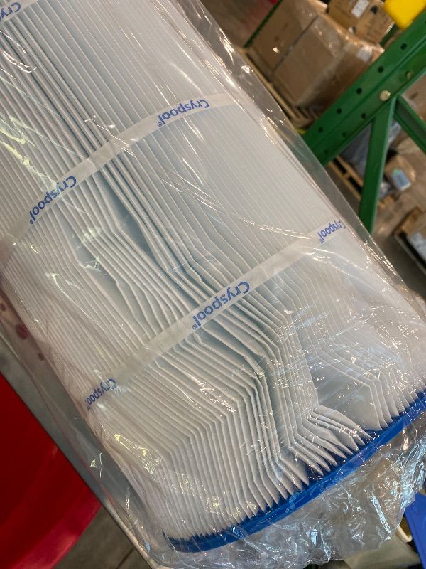 Photo 1 of **MINOR DAMAGE**
Cryspool® 09031 Compatible with Clean & Clear CCRP150, CC150, R173216, Posi-Clear PXCRP 150, PAP150, 59054300, 160317, 160355, 160352, C-9415, 150 Sq. Ft Pool Filter Cartridge, 1 Pack