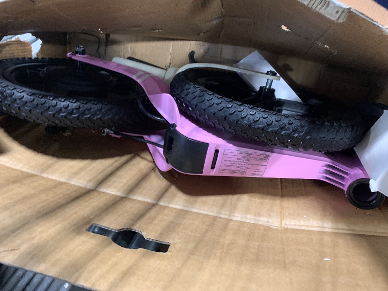 View 3 of *USED*
GROWNEER Electric Balance Bike for kids,14-Inch Tires,Ages 3–7,9.3 Mile Range,Lightweight 16.5lbs,3 Speed Settings (3.1/6.2/9.3 mph)Light-up Front Tire & Adjustable Seat, Electric Bike for Kids(Pink)