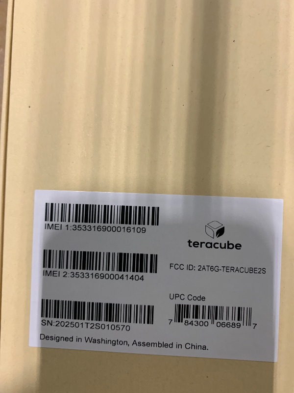 Photo 1 of *USED- See Clerk Notes*
Teracube Thrive Kids Smart Phone – Safe Android Phone for Kids & Teens with Parental Controls, Block/Limit Social Media and Internet, GPS, Talk & Text, Spam Blocker (Monthly Plan Required)