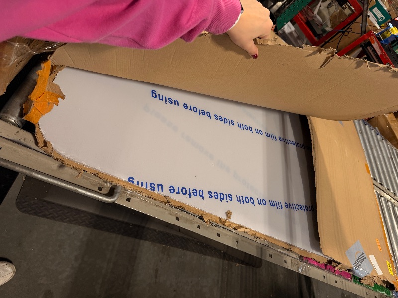 View 3 of [Large Size] Crystal Clear 1/5" Thick 59" x 47" Heavy Duty Hard Chair Mat, Can be Used on Carpet or Hard Floor