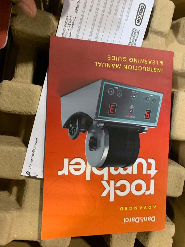 Photo 1 of **USED**
Dan&Darci Advanced Professional Rock Tumbler Kit - with Digital 9-Day Polishing Timer & 3 Speed Settings - Turn Rough Rocks into Beautiful Gems : Great Science & STEM Geology Toy for Kids All Ages