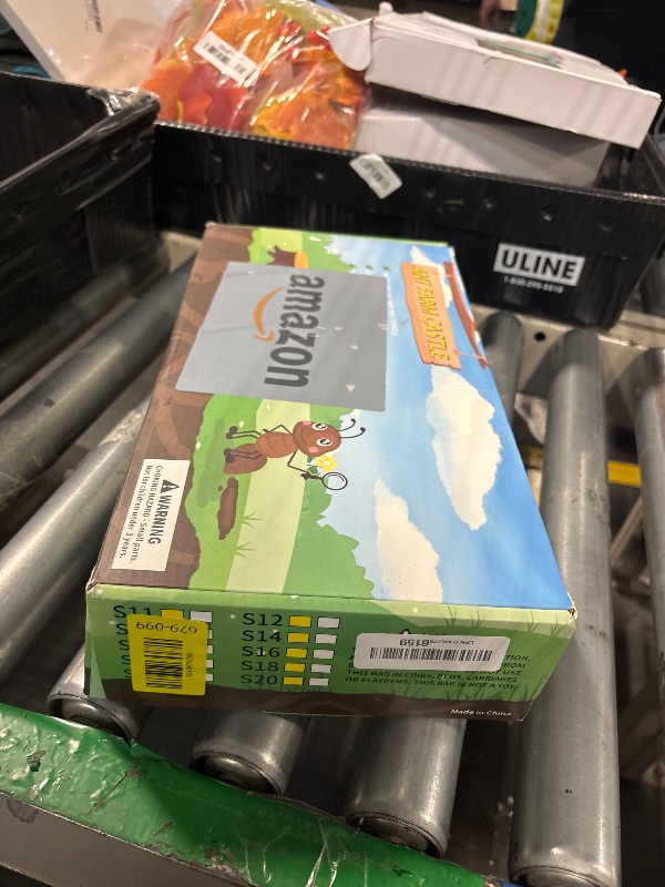 Photo 1 of ***CORRECT*** ELNMLHT Ant Farm Kit for Kids, Sand Ant Colony Terrarium Kit for Educational & Learning Science Toy for Boys, Girls & Adults (Red Green)