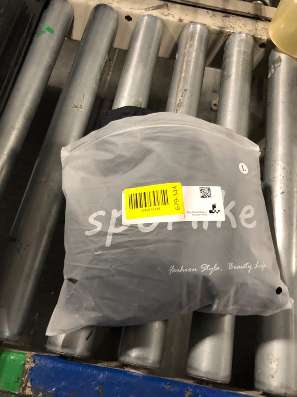 Photo 1 of SPORLIKE Women One Piece Swimsuit V-Neck Ruffle Bathing Suit Padded Monokini(Black,Large)