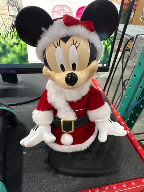 Photo 1 of ** NOSE DAMAGE** Disney DN9211 Tree Topper, Multi-Colored Standard