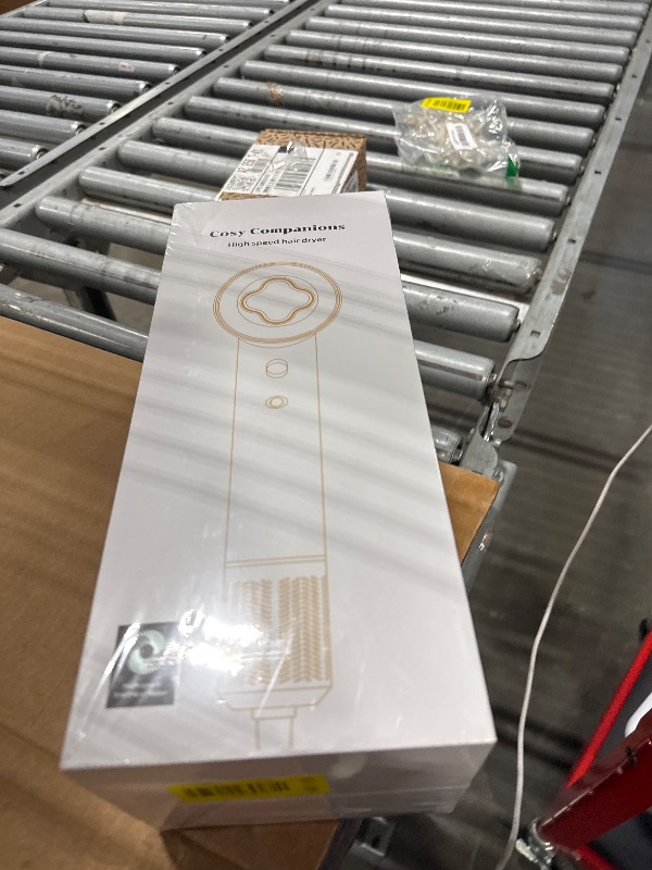 Photo 1 of ** FACTORY SEALED** Hair Dryer - 150000 RPM High-Speed Brushless Motor Negative Ionic Blow Dryer for Fast Drying, Low Noise Thermo-Control Hair Dryer with Diffuser and Nozzle, Silvery