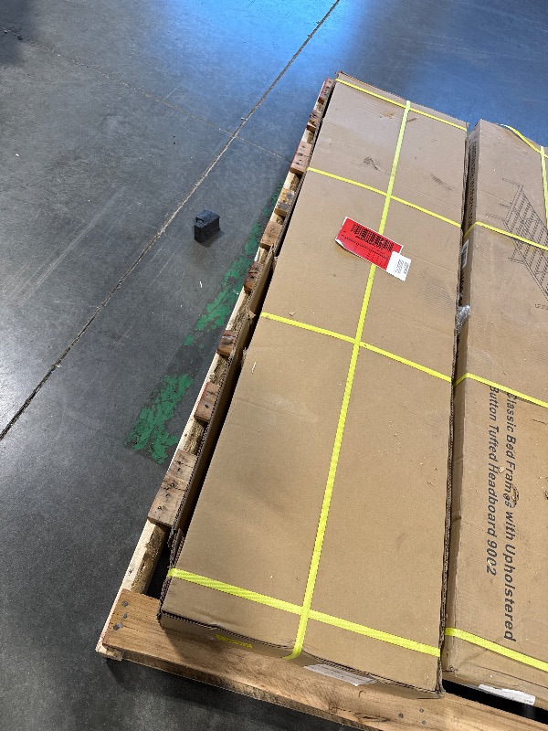 Photo 1 of ** FACTORY SEALED** Homeiju Queen Bed Frame with Headboard, Easy to Install, Sturdy and Stable, No Noise, No Box Springs Needed, Heavy Duty Queen Platform Bed Frame