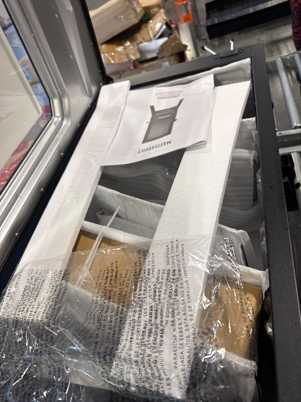 Photo 1 of ** UNTESTED/ DAMAGE MINOR** Masterbuilt®710 WiFi Digital Smoker, Vertical Design, 711 Cooking Sq. Inches, 4 Chrome Coated Smoking Racks, Wood Chip Loader, Electric Fuel Source to Plug in and Start Cooking, Black Model MB20070924