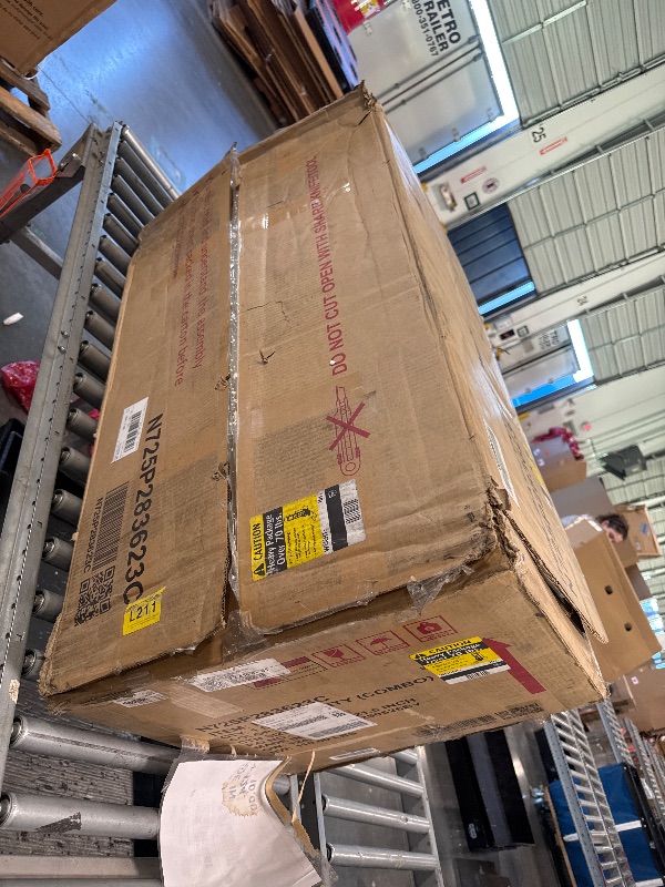 Photo 1 of **MANUAL INCLUDED ** Mirightone 36" Bathroom Vanity with Sink, Bathroom Vanities 36 in with Sink, 36 Inch Vanity with Top, 36 Restroom Vanity with Sink Top Combo, Flip-Out Drawer, 3 Soft-Close Drawers (Blue Grey)